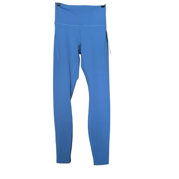 Lululemon Women Wunder Train High Rise Tight 28” Pocket Pool Blue Sz 6 New $128 - Picture 2 of 4